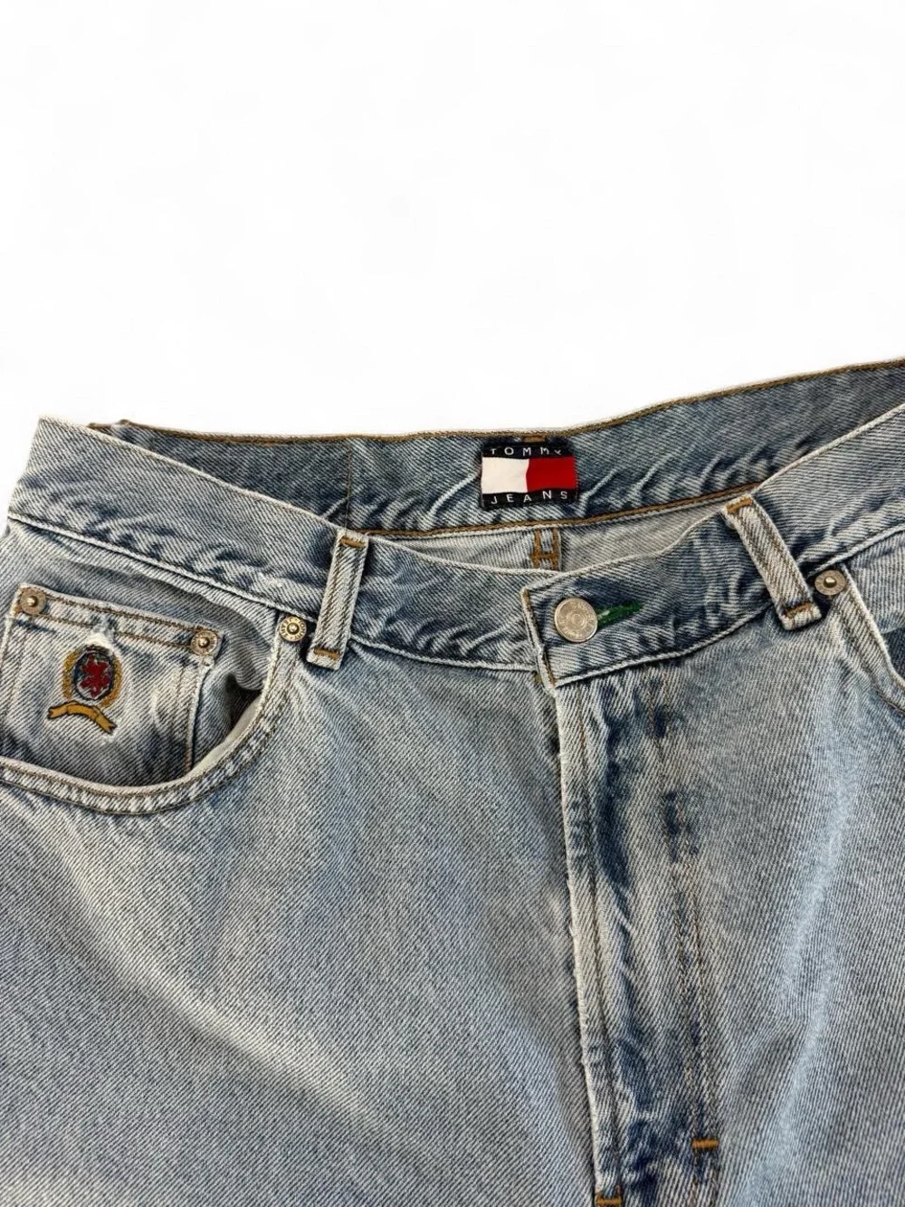 Vintage 90s Tommy Hilfiger Light Wash Jeans